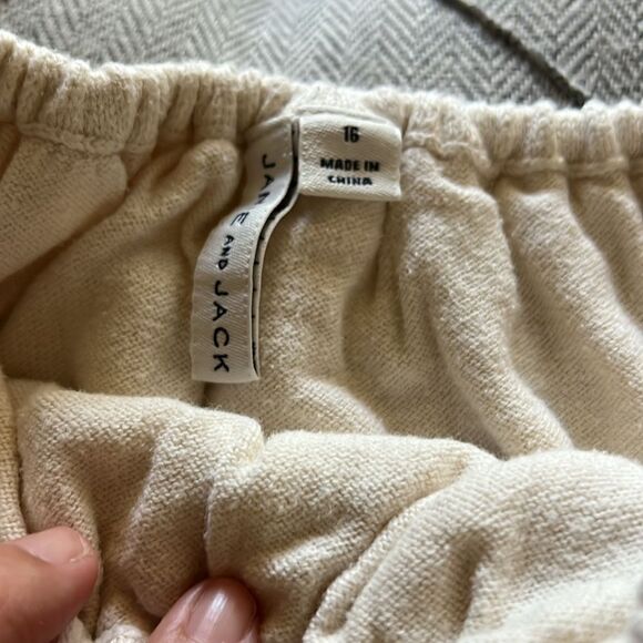 Janie and Jack Crochet Scalloped Trim Top and Shorts Size 16 - Picture 14 of 17